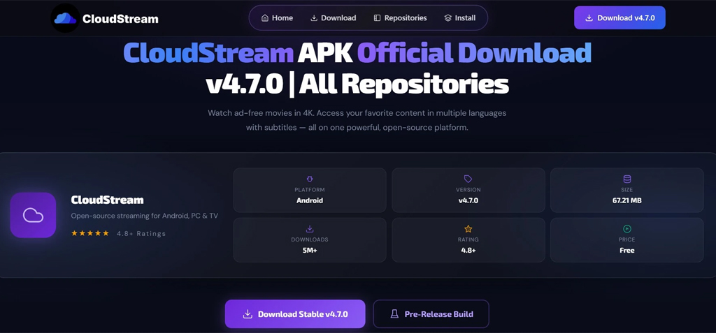 Download CloudStream APK