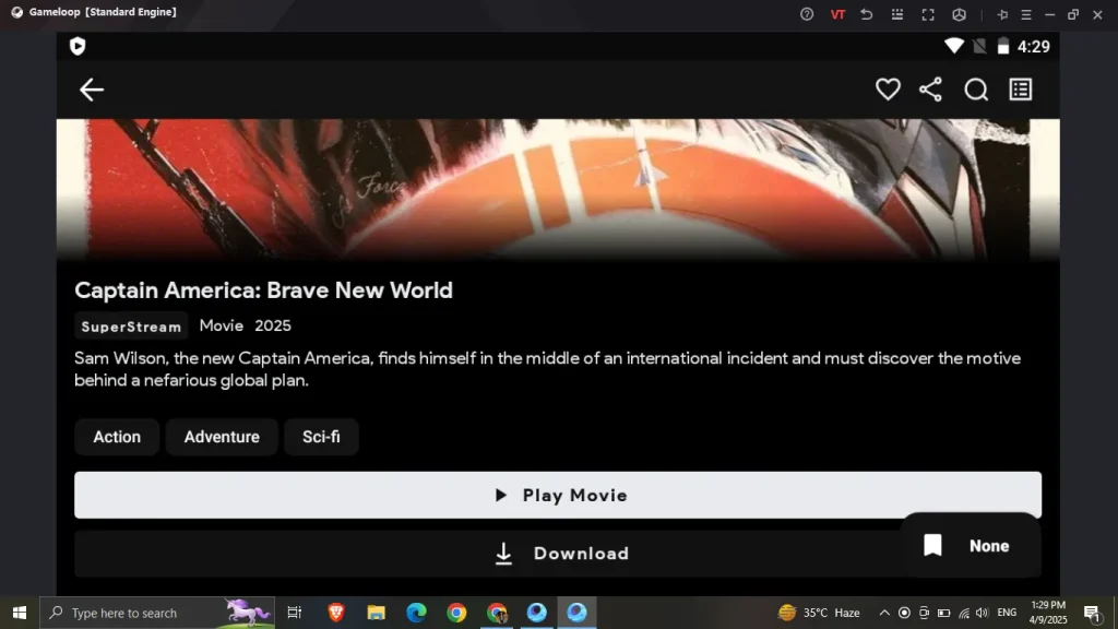 Play Content CloudStream PC